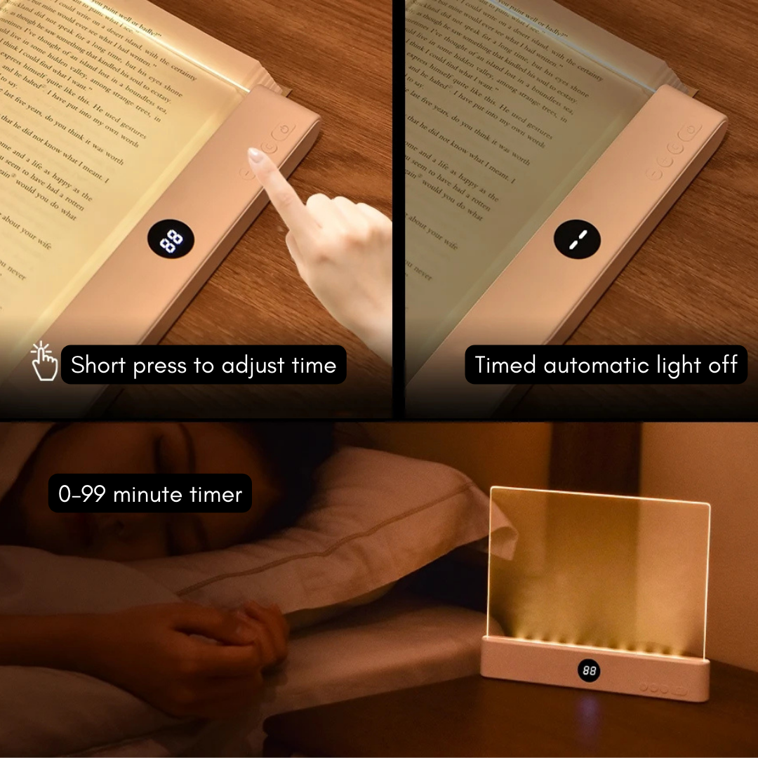 Flexible LED Bed Reading Light with Adjustable Arm for Comfort