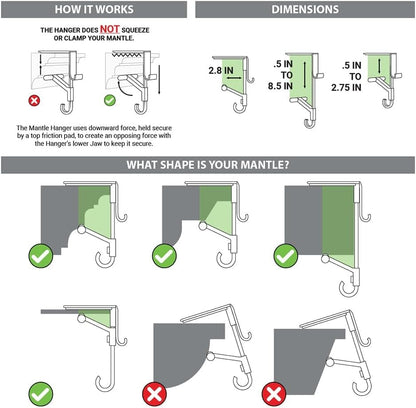FestiveSafe Holder – Effortless Holiday Decor without Damage