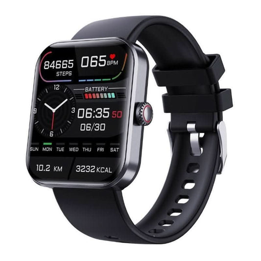 Health Smartwatch with Daily Wellness Tracking and Vital Signs Monitoring
