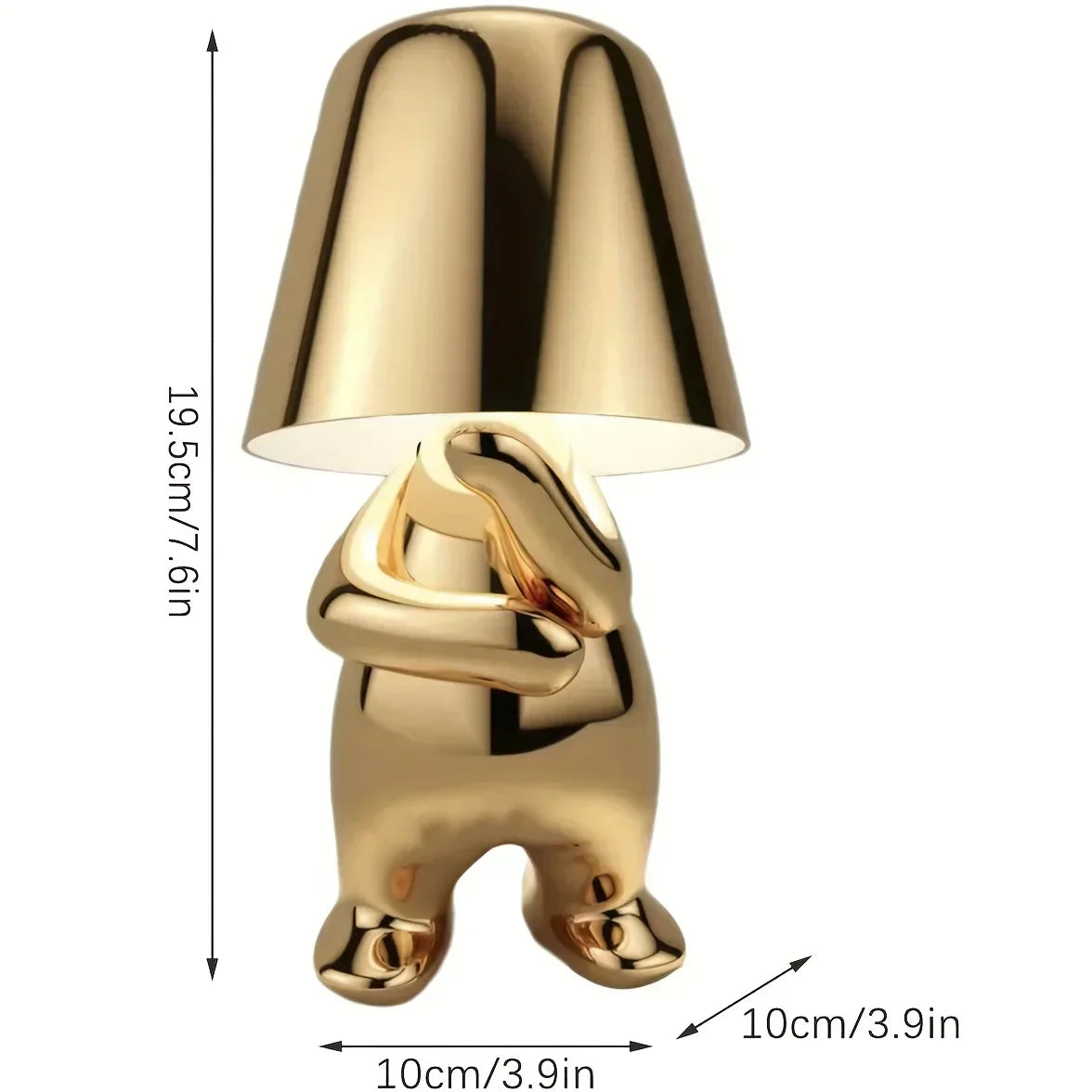 Stylish Gold Lamp for Tables