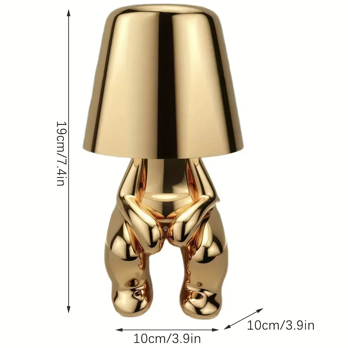 Stylish Gold Lamp for Tables
