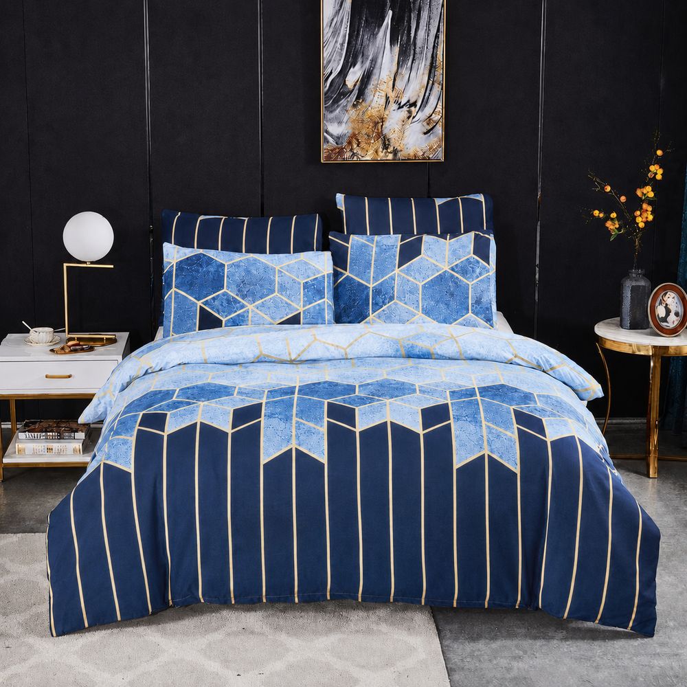 Celestial Dreamscape Quilt Cover Set | 3-Piece Collection