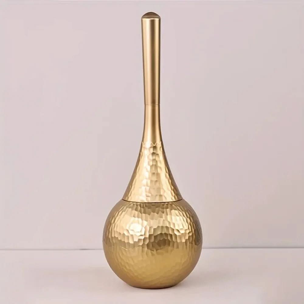 Stylish Gold Toilet Brush for Hygiene and Luxury in the Bathroom