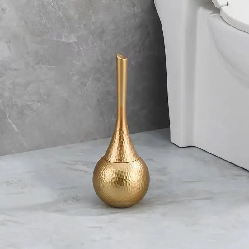 Stylish Gold Toilet Brush for Hygiene and Luxury in the Bathroom