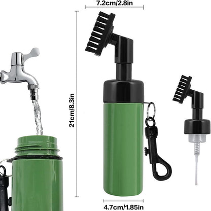 Compact Golf Club Cleaning Brush for Easy Portability