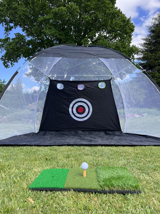Portable Golf Training Net for Home Practice