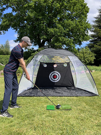 Portable Golf Training Net for Home Practice