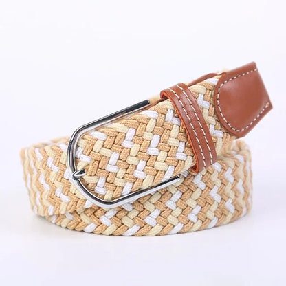Stretchy Casual Belt Crafted from Elastic Fabric