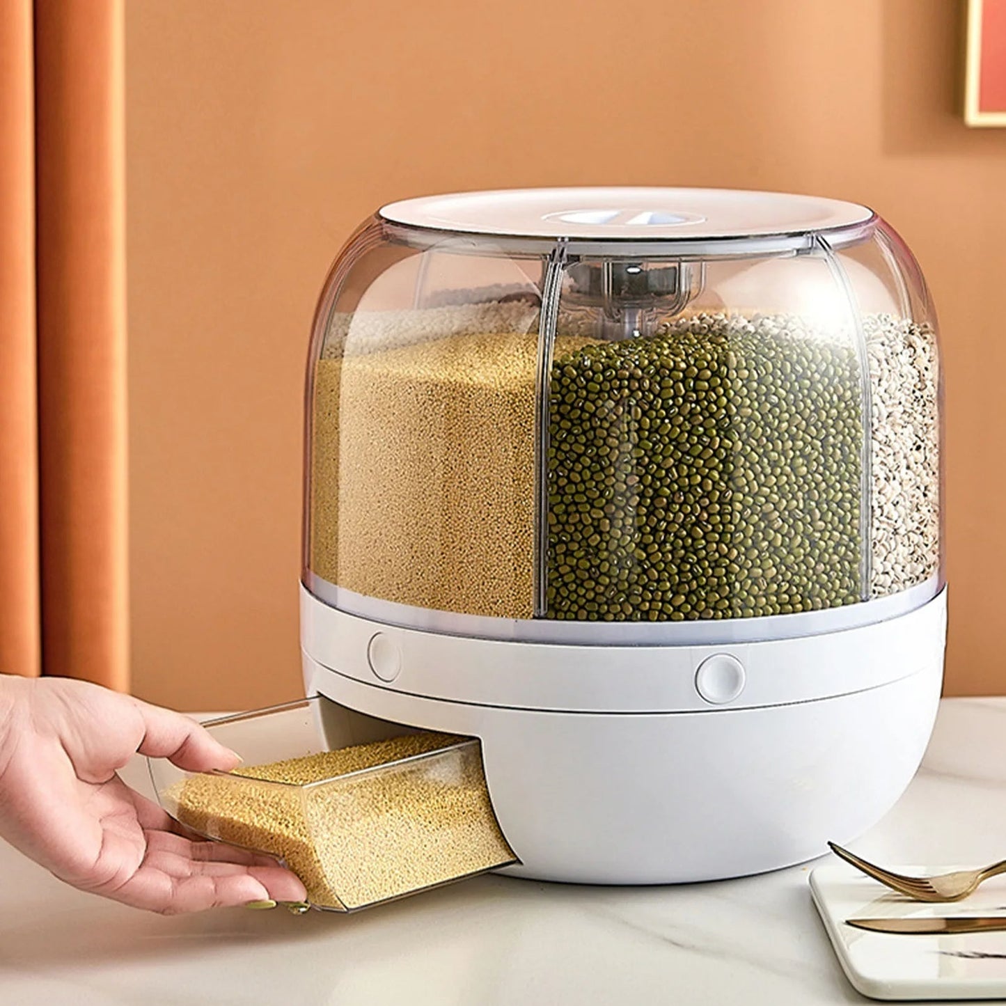 CerealMaster™ — Effortless Freshness and Instant Grain Access for Your Kitchen