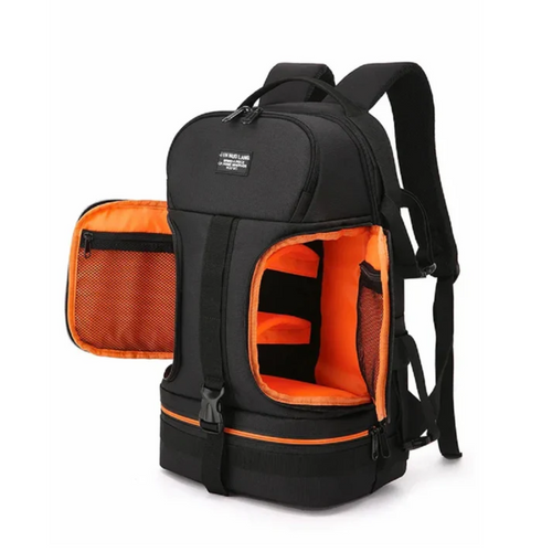 Camera Backpack for Professionals with Tripod Holder and Storage Compartment