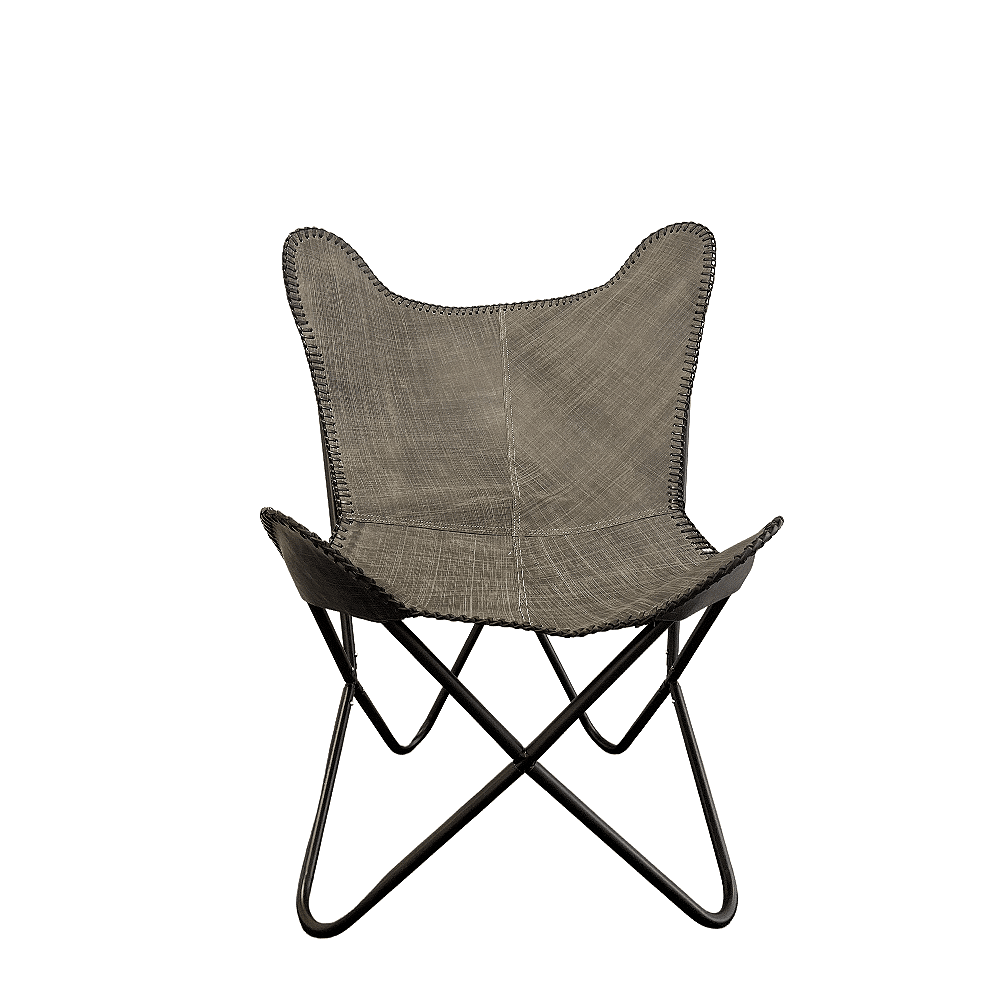 Genuine Leather Bat Chair in Various Colors Available