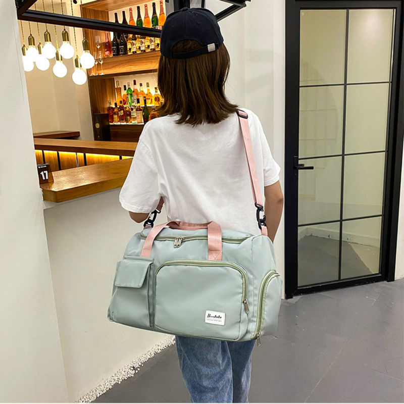 Sport Duffle Bag with Multiple Compartments and Shoe Section
