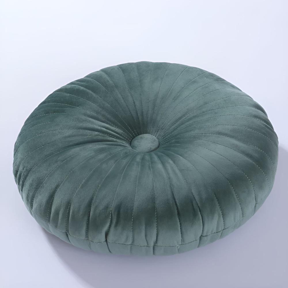 Whimsical Pumpkin-Shaped Cozy Cushion