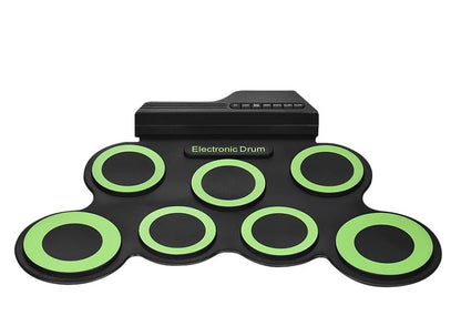 Compact Electronic Drumming Kit for On-the-Go Musicians
