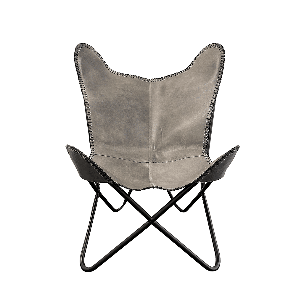 Genuine Leather Bat Chair in Various Colors Available