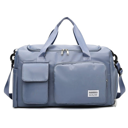 Sport Duffle Bag with Multiple Compartments and Shoe Section