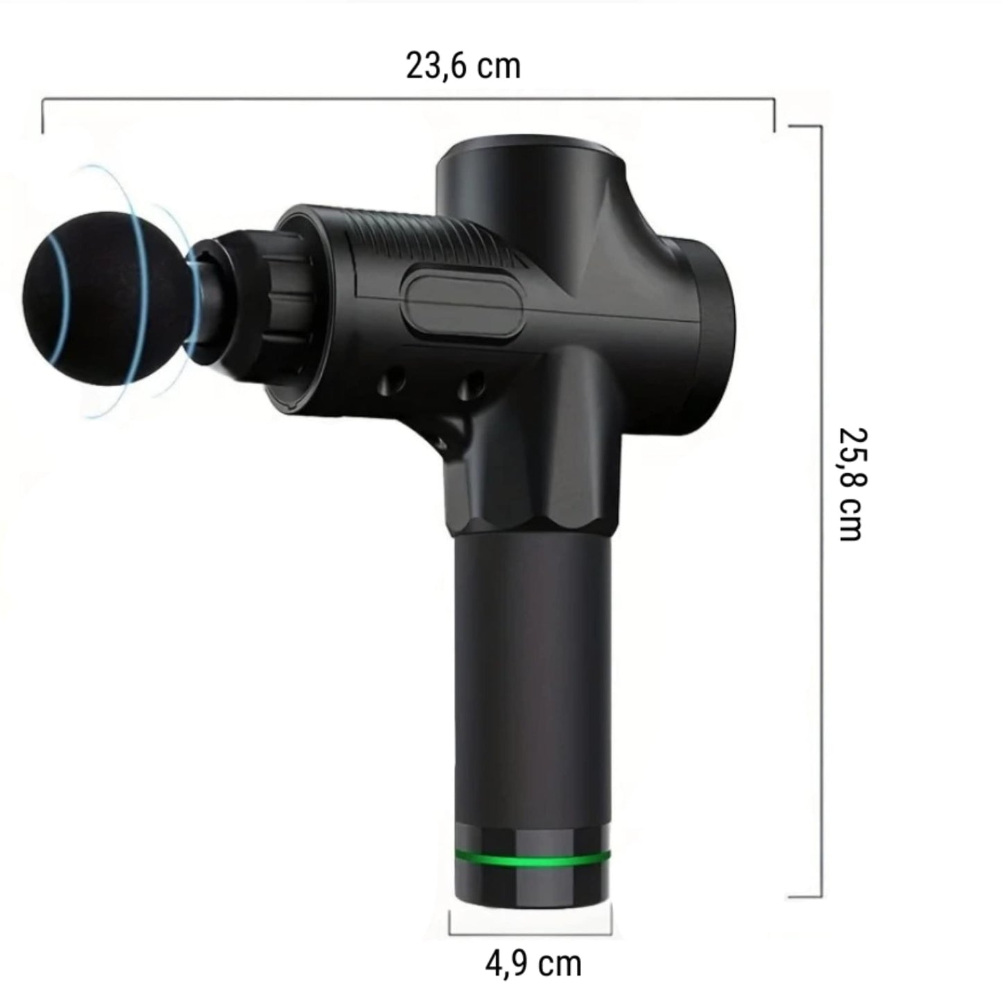 Deep Tissue Massage Gun | 30 Speed Levels for Ultimate Relaxation