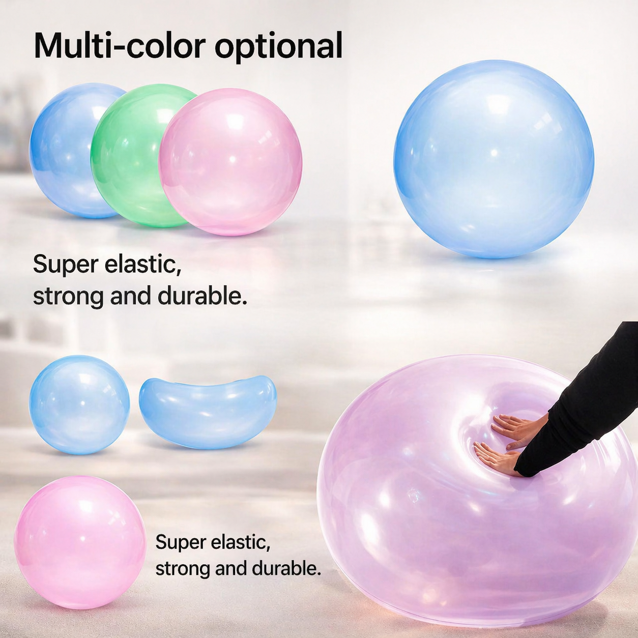 Durable Inflatable Play Ball for All Ages | FunSphere