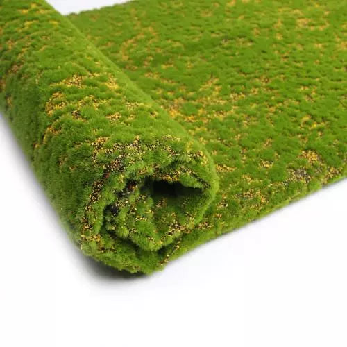 Simulation Artificial Turf Mat with Moss Grass Design