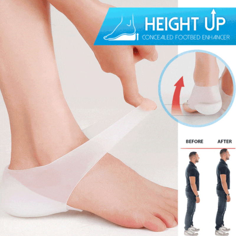 Elevate Your Stature with Discreet Silicone Lift Inserts