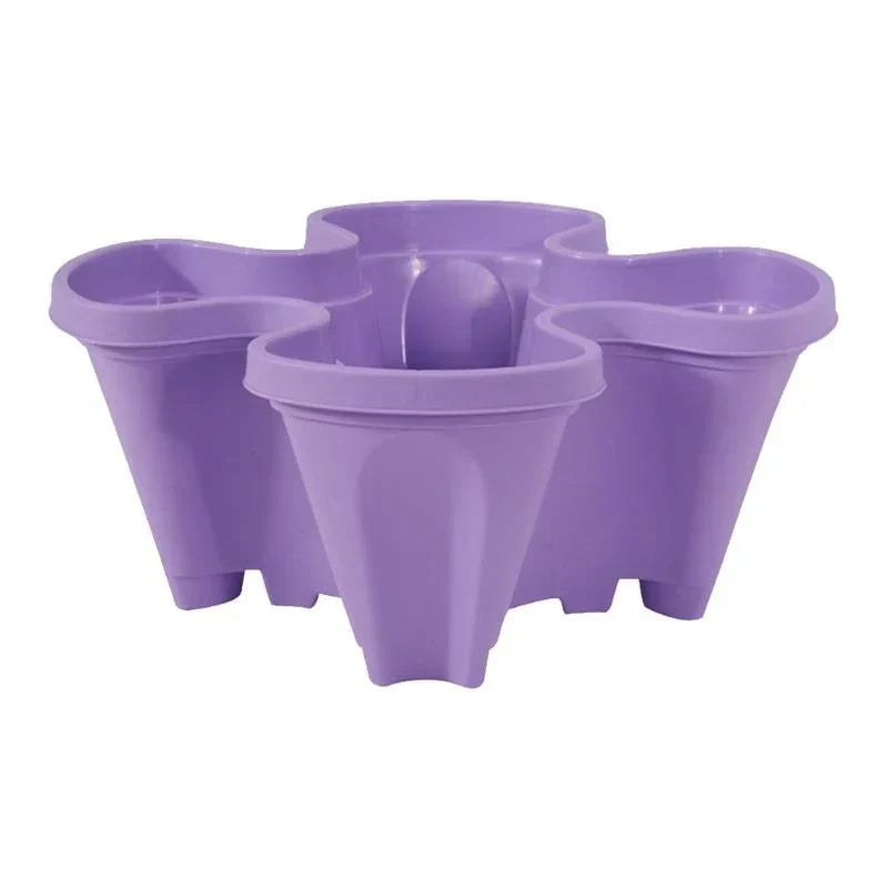 Wheeled Stackable Pots for Vertical Gardening
