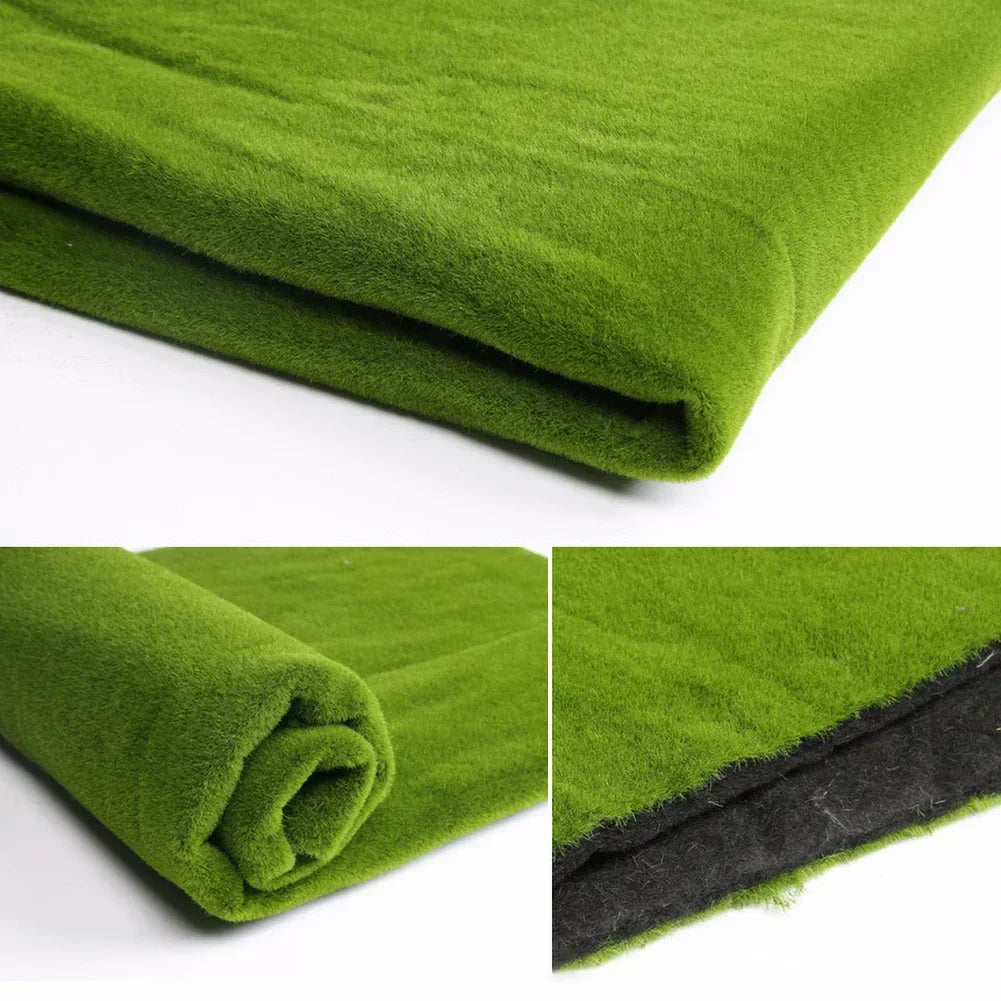 Simulation Artificial Turf Mat with Moss Grass Design