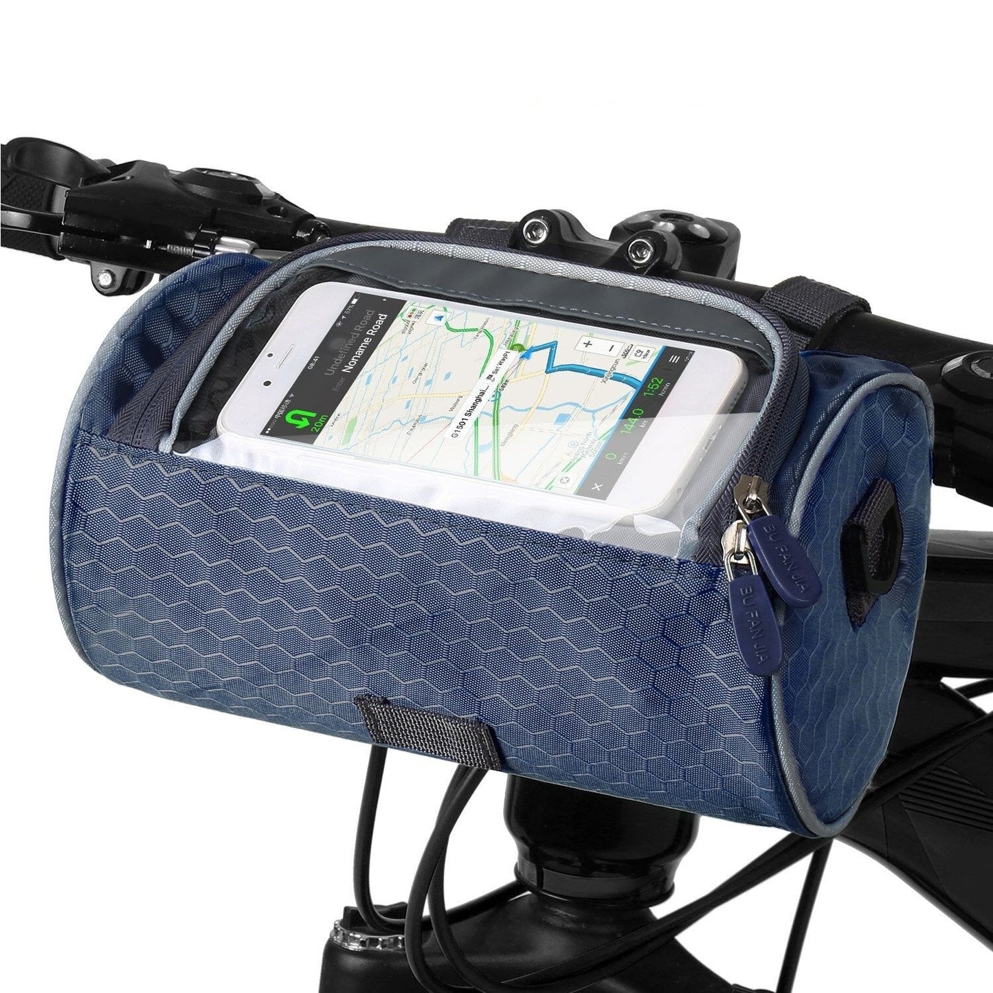 Water-Resistant Bike Bag with Touchscreen Access for Safe Riding