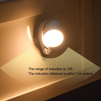 Magnetic Night Light with 360-Degree Rotating Water Drop Design