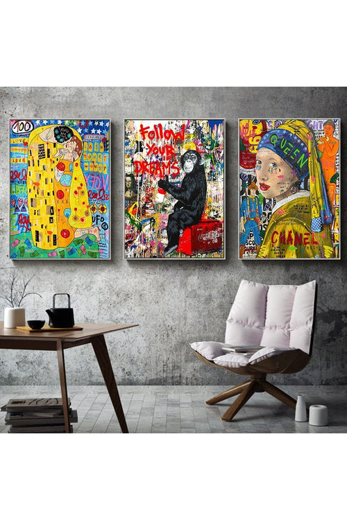 Graffiti Art Wall Print Poster
