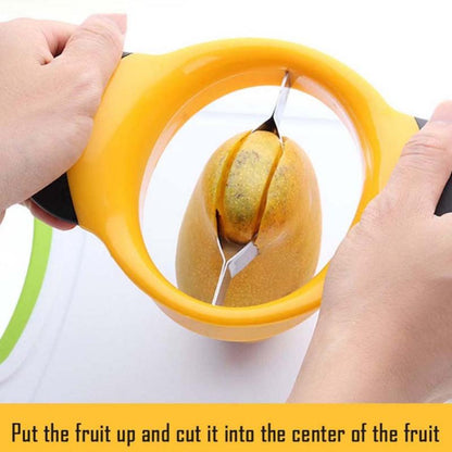 Stainless Steel Mango Seed Remover and Slicer