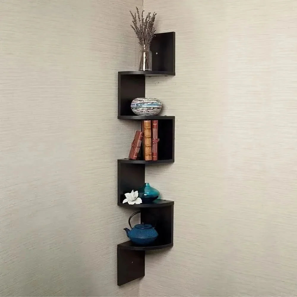 Contemporary Corner Wall Shelf for Stylish Home Storage
