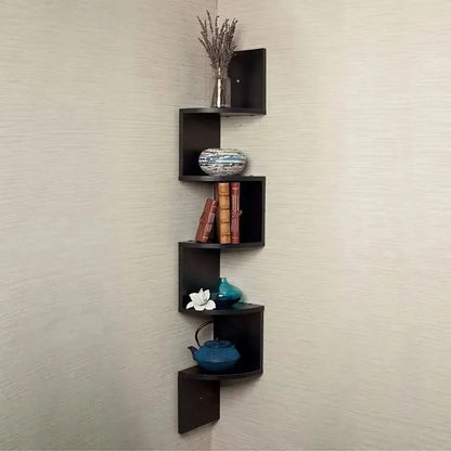 Contemporary Corner Wall Shelf for Stylish Home Storage