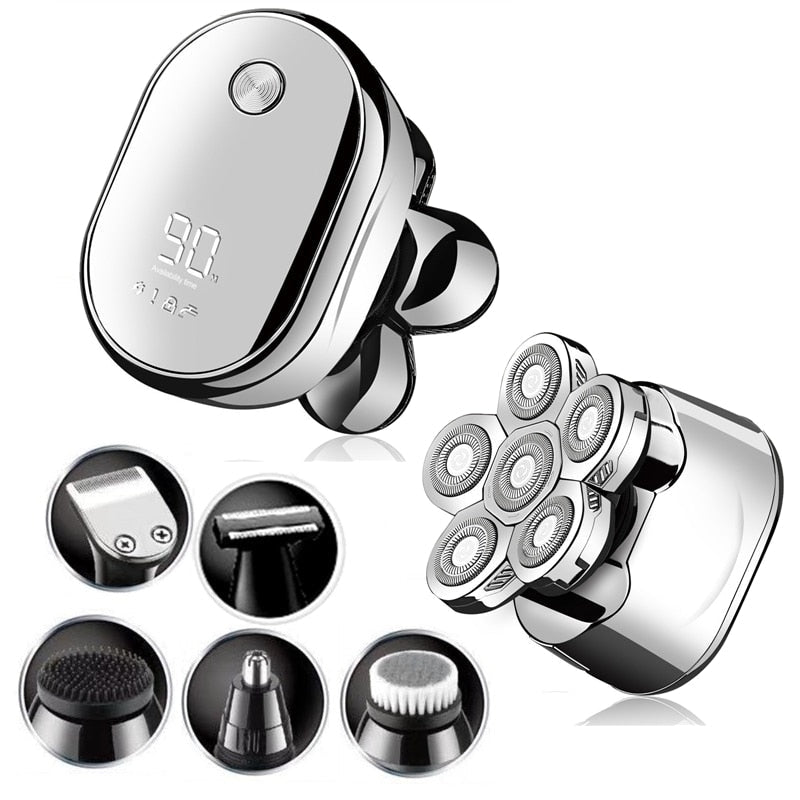 6-in-1 Face and Head Shaver with TitanEdge Technology