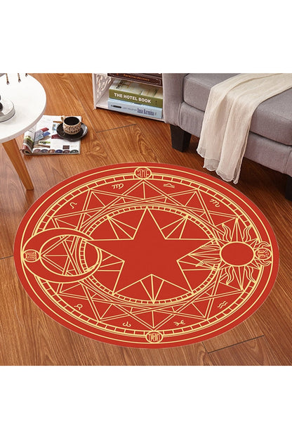 Cosmic Design Area Rug – Astronomical Theme