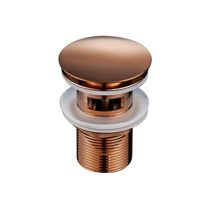 Rose Gold Sink Drain Valve - Taalita Style