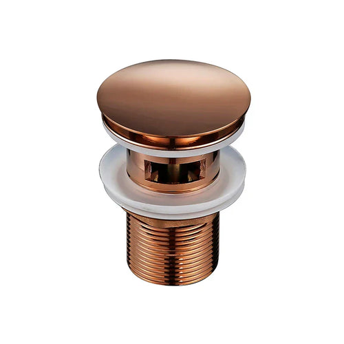 Rose Gold Sink Drain Valve - Taalita Style
