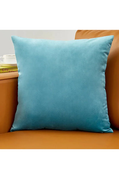 Velvet Cushion Cover in Beige Color