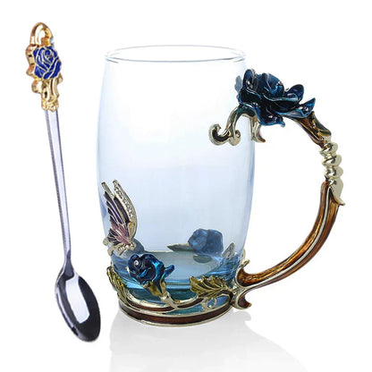 Transparent Mug Set for Mother’s Day - Joyful Gift for Her