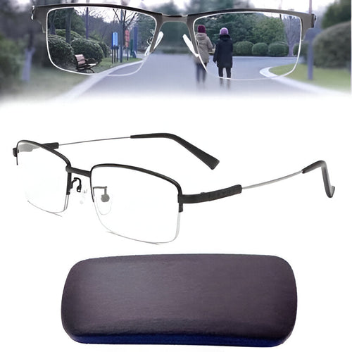 Multi-Zone Reading Glasses with Blue Light Blocker and UV Shield, Various Magnifications