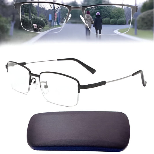 Multi-Zone Reading Glasses with Blue Light Blocker and UV Shield, Various Magnifications