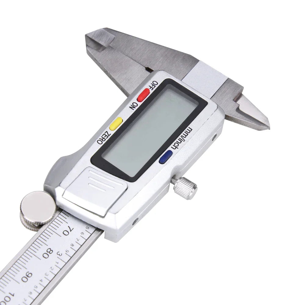 Digital Caliper | Stainless Steel LCD | Precision Tool for Workshop and Modeling