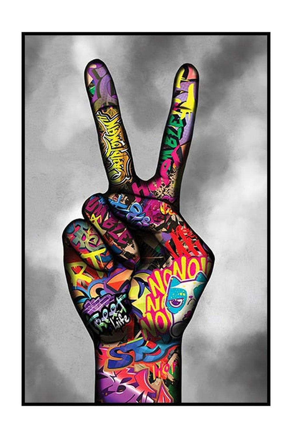 Urban Art Canvas Print - Taalita Design