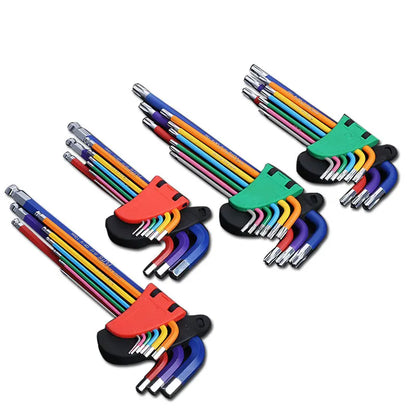 9-Piece Hex Key Set for Various Applications