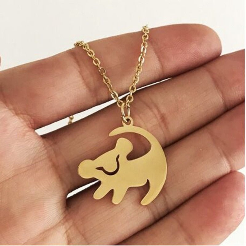 Simba Lion Necklace Inspired by the King of Beasts