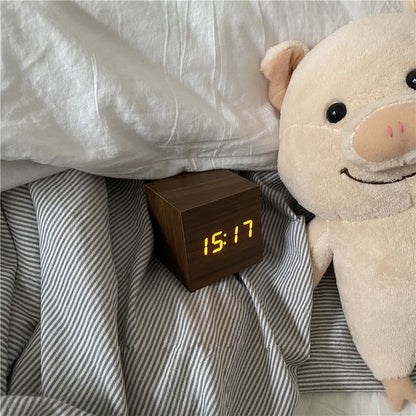 Alarm Clock with Digital Display for Desk
