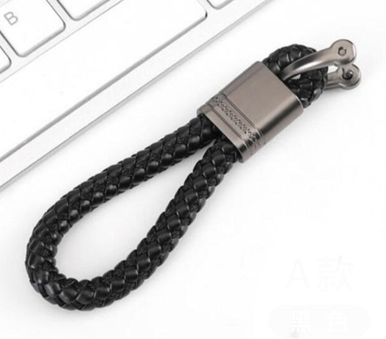 Braided Keychain Loop for Car Keys