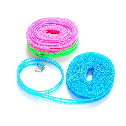 Windproof Clothesline Drying Rope with Anti-Skid Features
