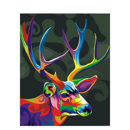 Paint by Numbers Animal Portrait Kit
