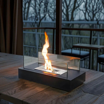 Tabletop Bioethanol Fireplace for Warm and Inviting Atmosphere