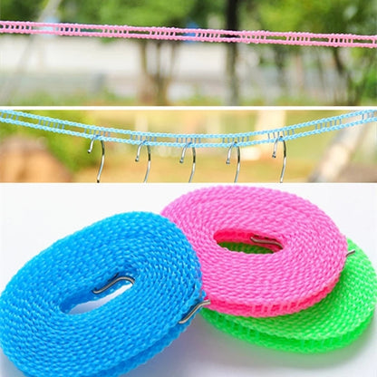 Windproof Clothesline Drying Rope with Anti-Skid Features